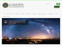 Tablet Screenshot of llamadaweb.org